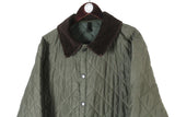Vintage Barbour Quilted Jacket XLarge