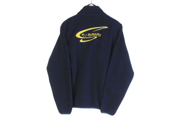 Vintage Subaru Rally Team L.L.Bean Fleece Full Zip Medium