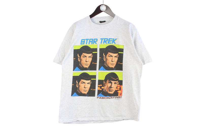 Vintage Star Trek 1991 "Fascinating!" T-Shirt L