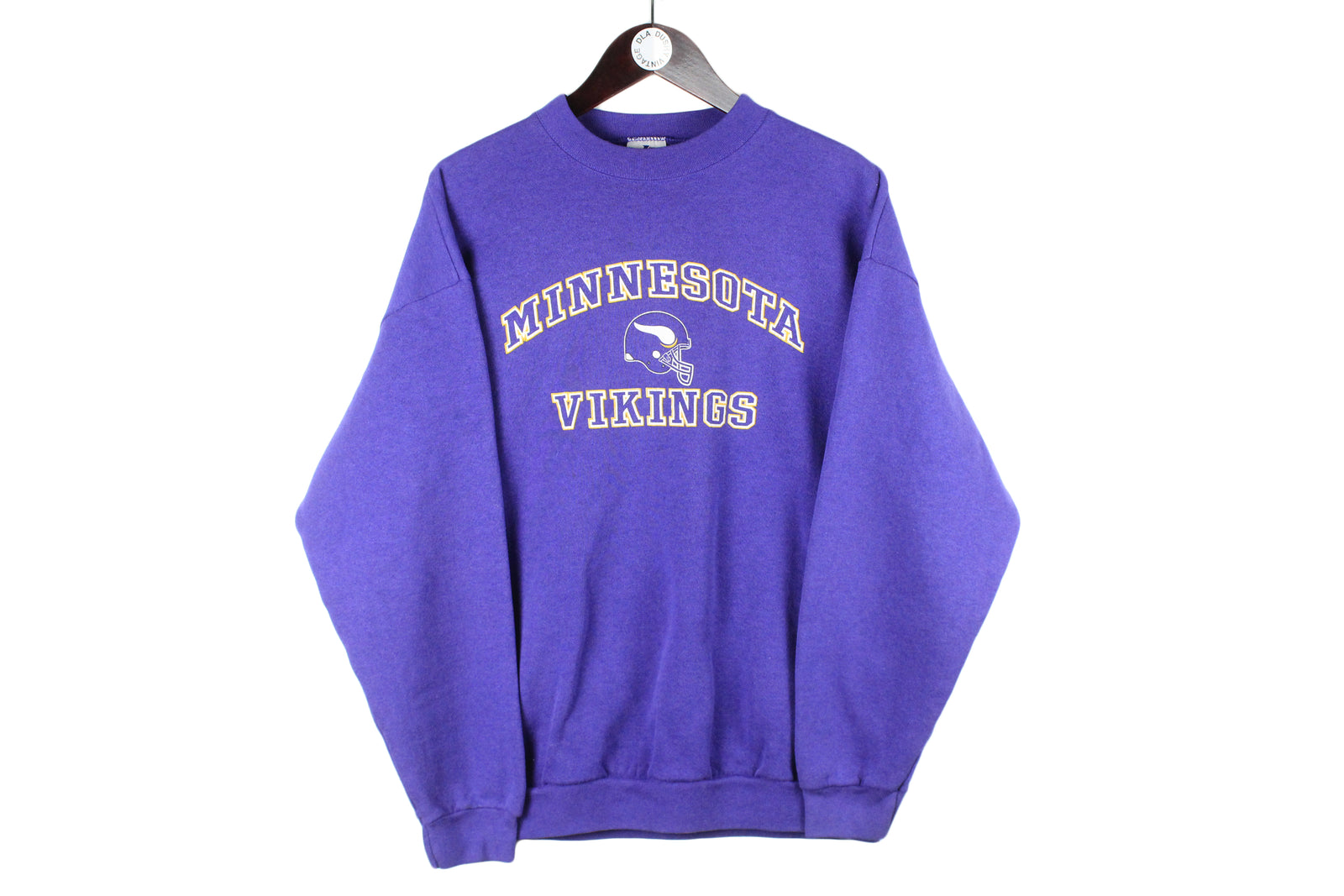 Vintage des années 90/ Minnesota/ Vikings/ football/ vintage Nutmeg Mills made in USA sweat-shirt gris (L) - France Vintage des années 90/ Minnesota/ Vikings/ football/ vintage Nutmeg Mills made in USA sweat-shirt gris (L) - France