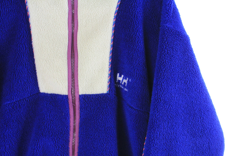 Vintage Helly Hansen Fleece Full Zip XLarge