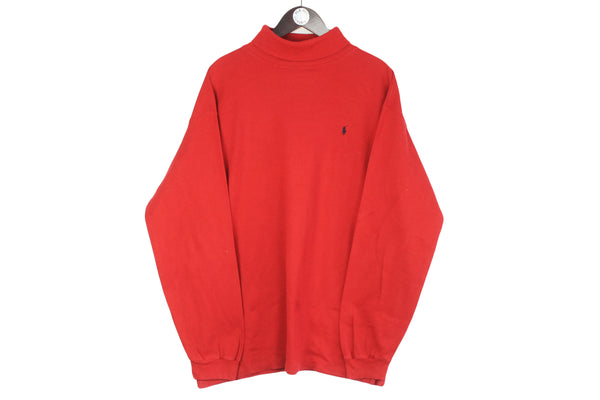 Vintage Polo by Ralph Lauren Turtleneck Sweatshirt Large / XLarge