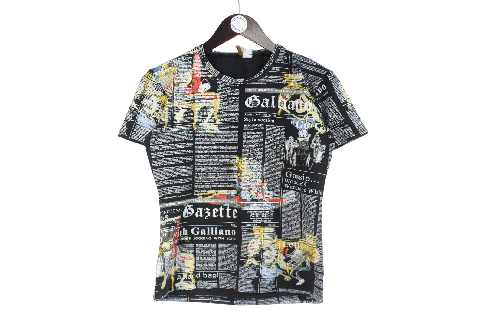 john galliano men's t shirt