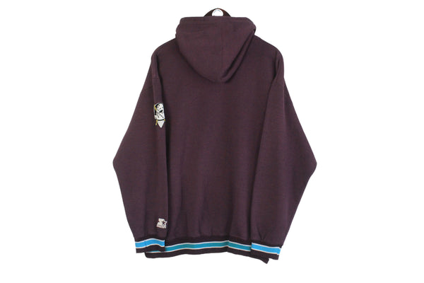 Vintage Anaheim Mighty Ducks Starter Hoodie Medium