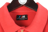 Vintage BMW M-Style Polo T-Shirt Medium