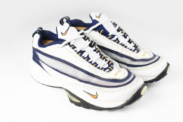 Vintage Nike Sneakers techno rave style Air Max 97 rare  shoes trainers 90s retro sport style casual wear white tennis 