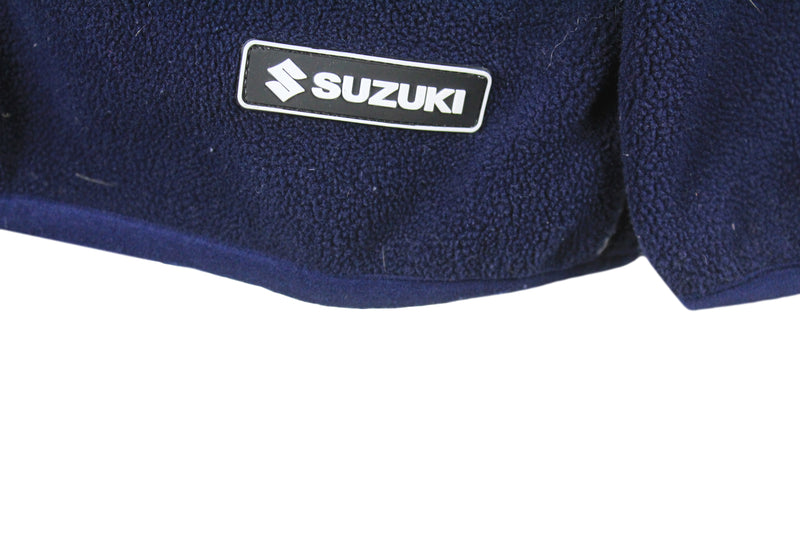 Vintage Suzuki Fleece Full Zip Small