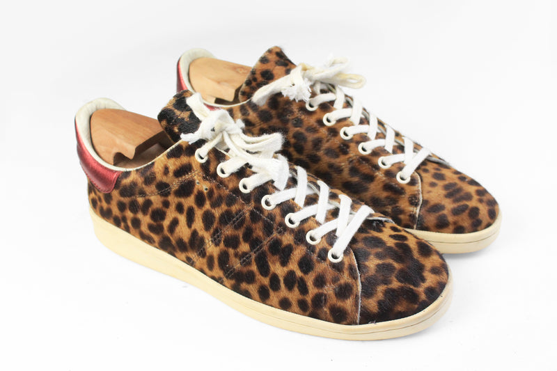 Isabel Marant Etoile Sneakers Women's US 9.5 leopard pattern authentic casual wild animal pattern  shoes trainers