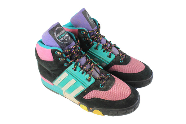Vintage Adidas Boots sneakers trekking style multicolor  shoes trainers 90s retro sport style casual wear outdoor