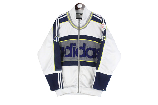 Vintage Adidas Tracksuit 3/4 Sleeve Jacket Large