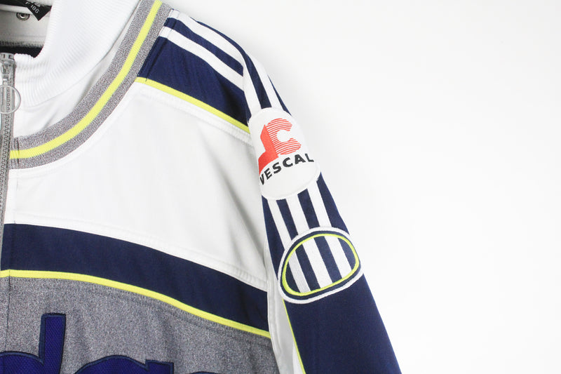 Vintage Adidas Tracksuit 3/4 Sleeve Jacket Large