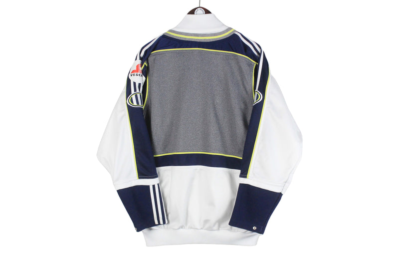 Vintage Adidas Tracksuit 3/4 Sleeve Jacket Large