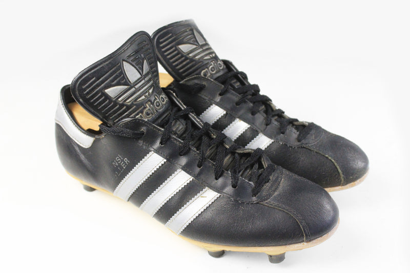 Vintage Adidas Hansi Muller Boots US 7 football fc 80s 90s retro back leather classic sport shoes
