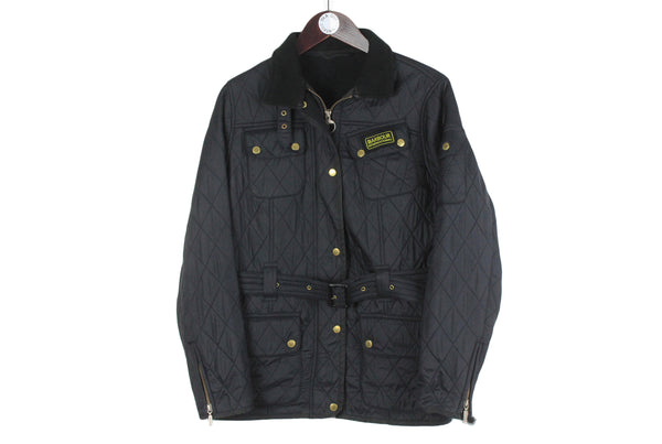 Vintage Barbour International Quilted Jacket Women's UK 12
