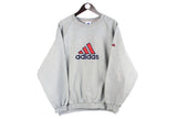 Vintage Adidas Sweatshirt Medium / Large