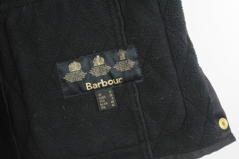 Vintage Barbour International Quilted Jacket Women's UK 12