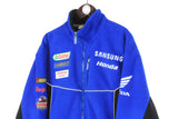 Vintage Honda Racing Fleece Full Zip Medium