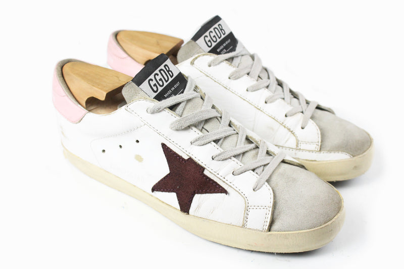 Golden Goose Deluxe Brand Sneakers Women's EUR 38 GGDB shoes white trainers star logo made in Italy authentic shoes