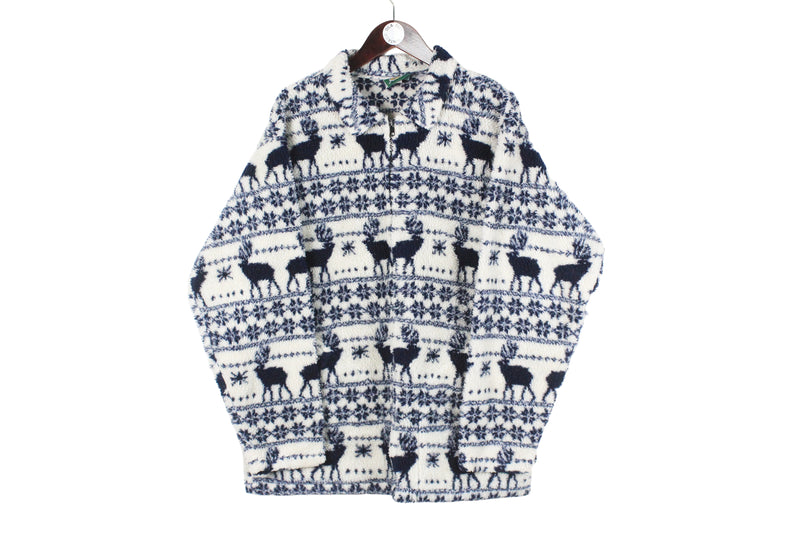 Vintage Fleece Full Zip Women's XLarge