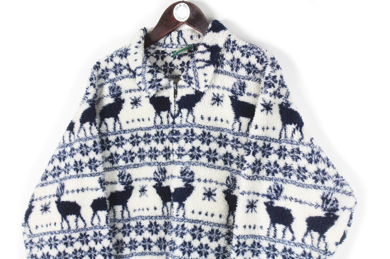 Vintage Fleece Full Zip Women's XLarge