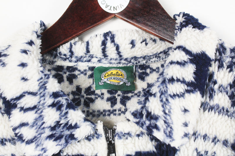 Vintage Fleece Full Zip Women's XLarge