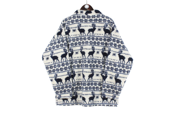 Vintage Fleece Full Zip Women's XLarge