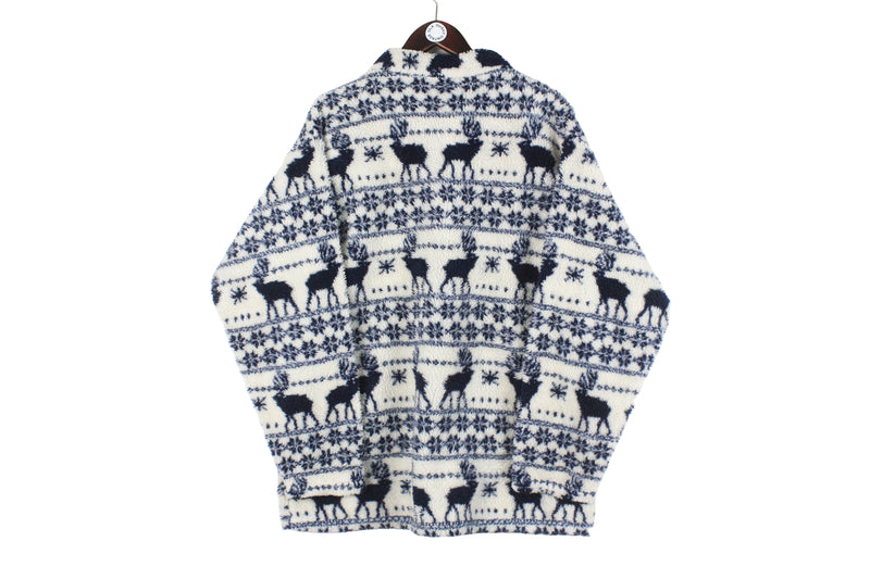 Vintage Fleece Full Zip Women's XLarge