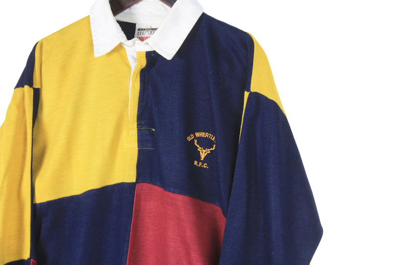 Vintage Old Wheatleyans RFC Rugby Shirt Large