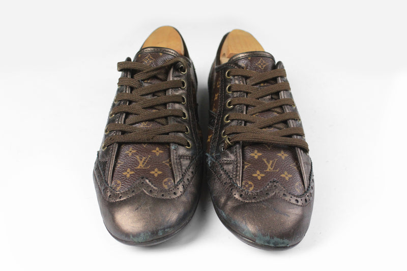 louis vuitton shoes for women sneakers brown