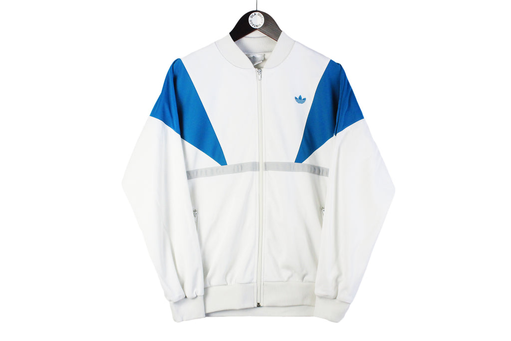 Vintage 80s Adidas Originals Sportswear Opti Trefoil Track Top Jacket Size  М
