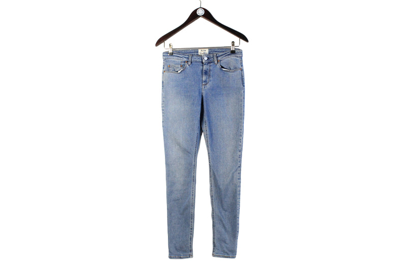 Acne Studios Jeans Women's 28/34 Skin 5 Mid Vtg authentic denim pants blue classic minimalistic streetwear pants
