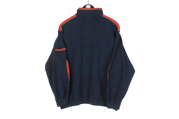 Vintage Paul & Shark Sweatshirt 1/4 Zip Small Oversized