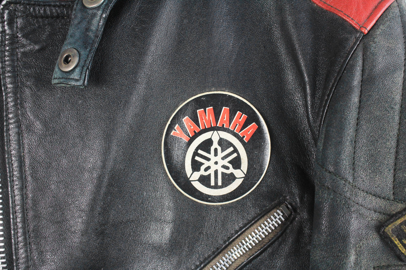 Vintage Yamaha Jacques Icek Leather Jacket Medium – dla dushy