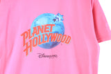 Vintage Planet Hollywood Disneyland T-Shirt Large