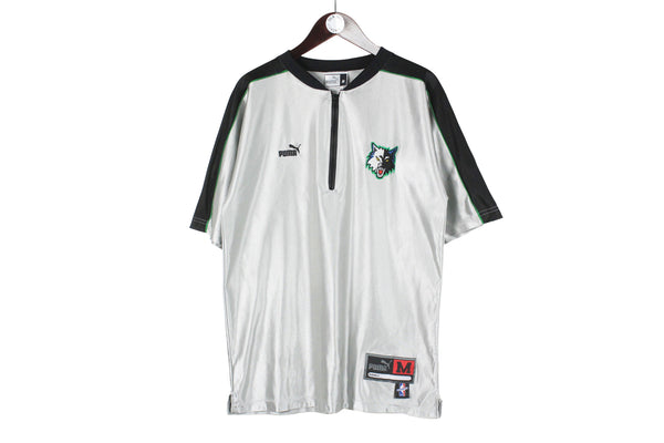 Vintage Minnesota Timberwolves Puma Jersey T-Shirt Medium
