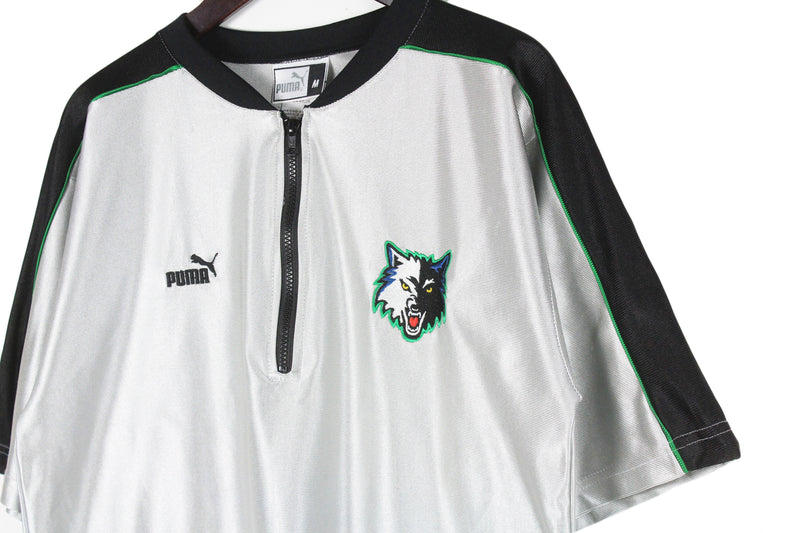 Vintage Minnesota Timberwolves Puma Jersey T-Shirt Medium
