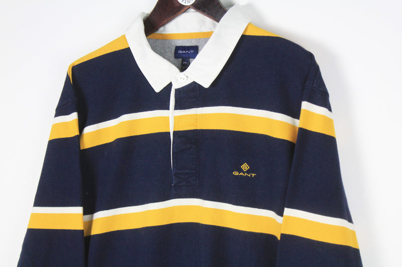 Vintage Gant Rugby Shirt XXLarge
