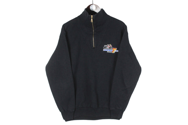 Vintage Isle of Man 1999 Moto GP Sweatshirt 1/4 Zip Medium