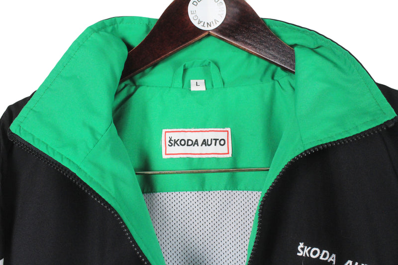 Vintage Skoda Track Jacket XLarge