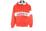 Vintage Adidas Hoodie 1/4 Zip Women’s Small