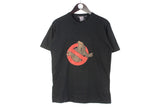 Vintage Ghostbusters 1984 T-Shirt Small black big logo 80s retro cotton t-shirt official merch