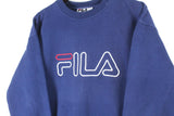 Vintage Fila Sweatshirt Medium