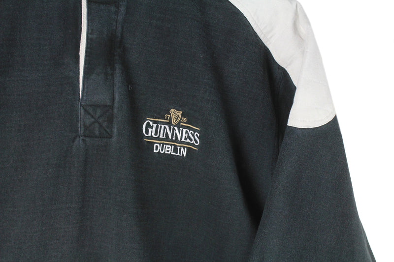 Vintage Guinness Rugby Shirt Small