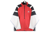 Vintage Adidas Sweatshirt Half Zip Medium