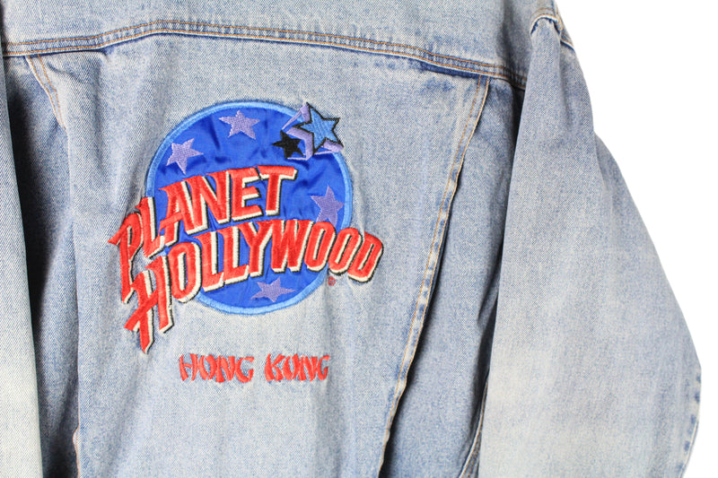 Vintage Hollywood Planet Hong Kong Denim Jacket Small