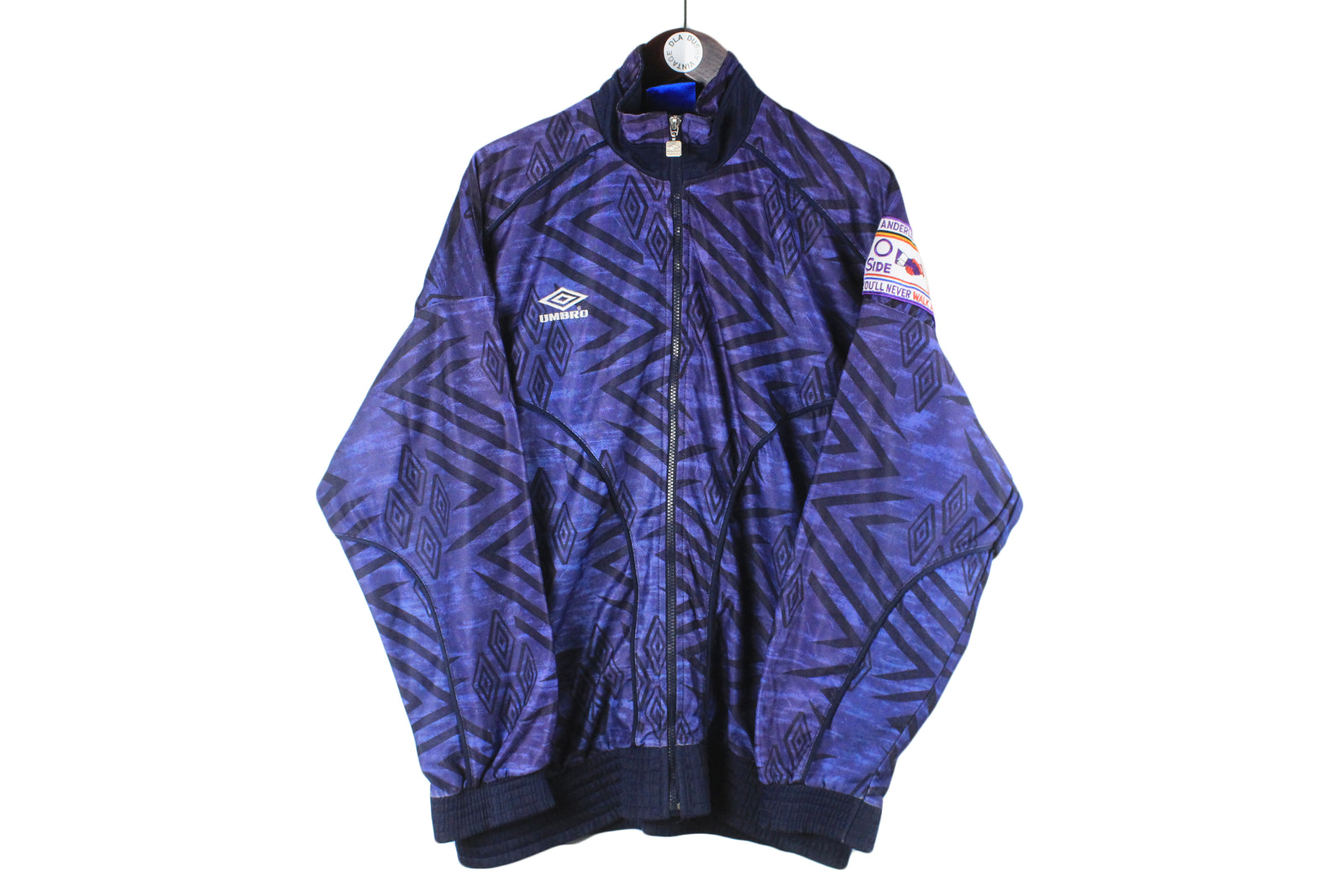 Vintage Umbro Anderlecht x Ajax Track Jacket Large – dla dushy