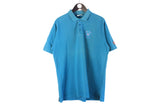 Vintage Adidas Polo T-Shirt Medium Golf Tennis classic style 90s 80s retro sport collection small logo
