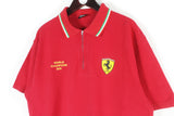 Vintage Ferrari F1 World Champions 2001 Polo T-Shirt XLarge