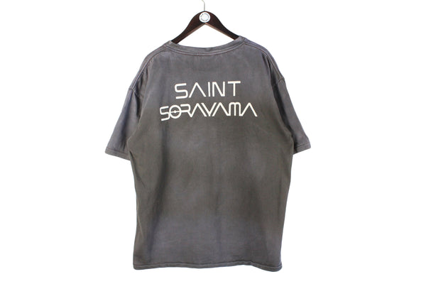Saint Michael x Sorayama Faded T-Shirt XLarge