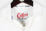 Vintage England Team Cotton Traders Rugby Shirt Small